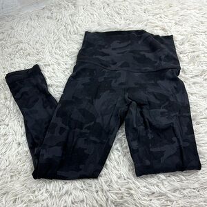 Lululemon Align Crop *21" Incognito Camo Multi Grey